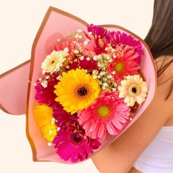 Ramo de gerberas de colores