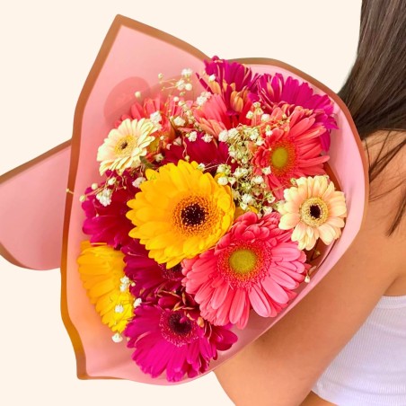 Ramo de gerberas de colores